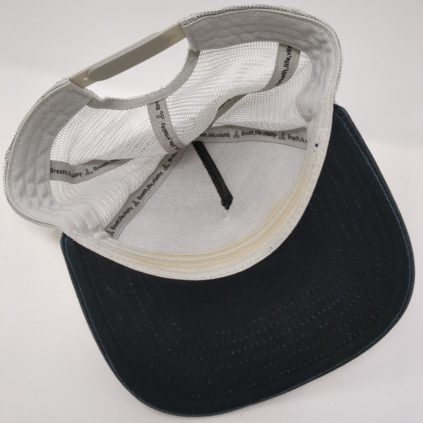 Prana Snapback Trucker Hat Multicolor OS Adjustable Striped 6 Panel Mesh Back