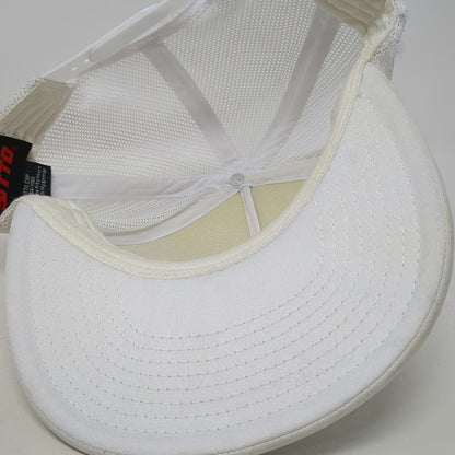 OTTO Trucker Hat White One Size Truly Vodka Seltzer Beverage Patch Mesh Back