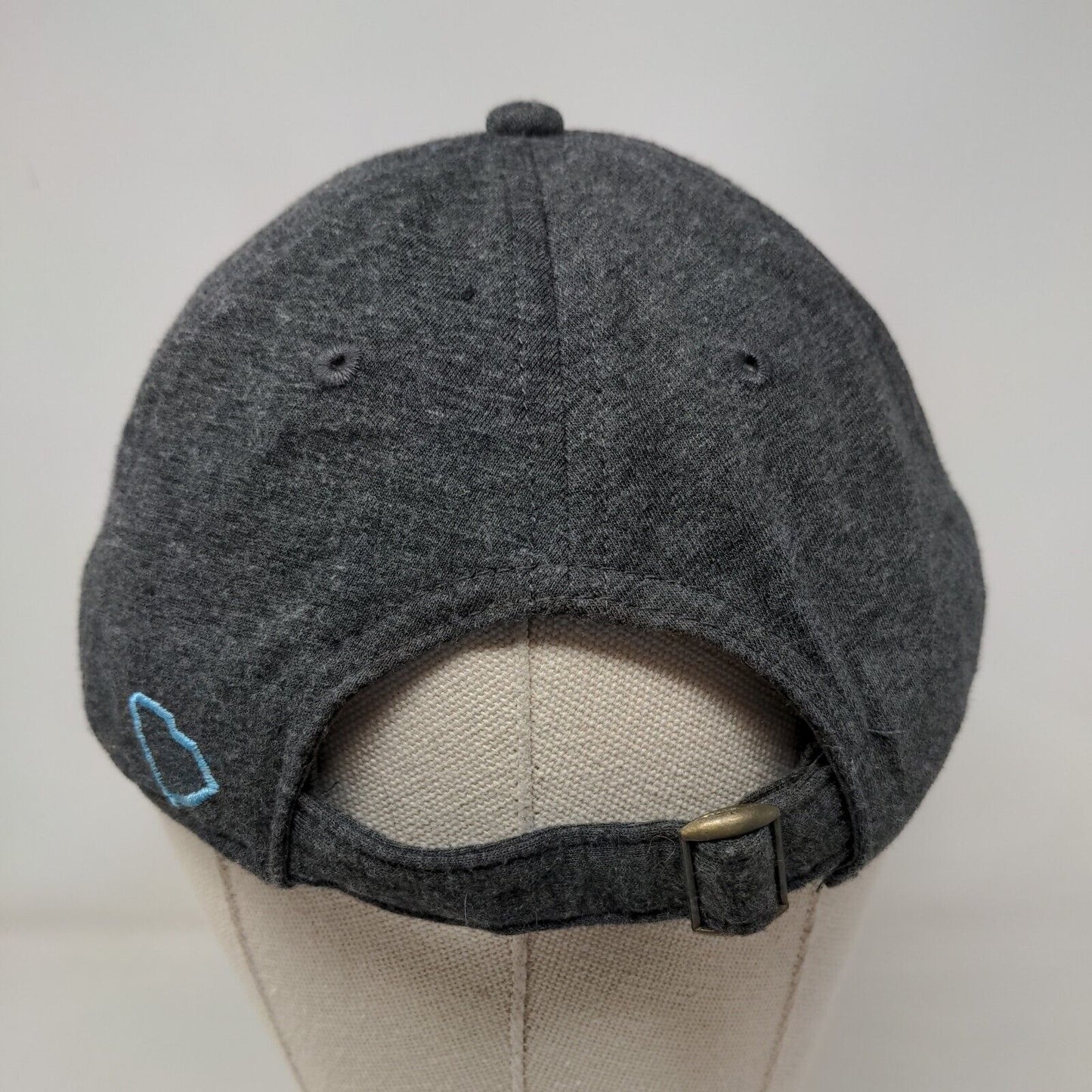 SC USA Slideback Hat Gray OSFM Adjustable Embroidered 6 Panel Home Free