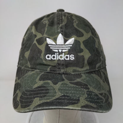 Adidas Slideback Hat Camo One Size Embroidered Adjustable 6 Panel