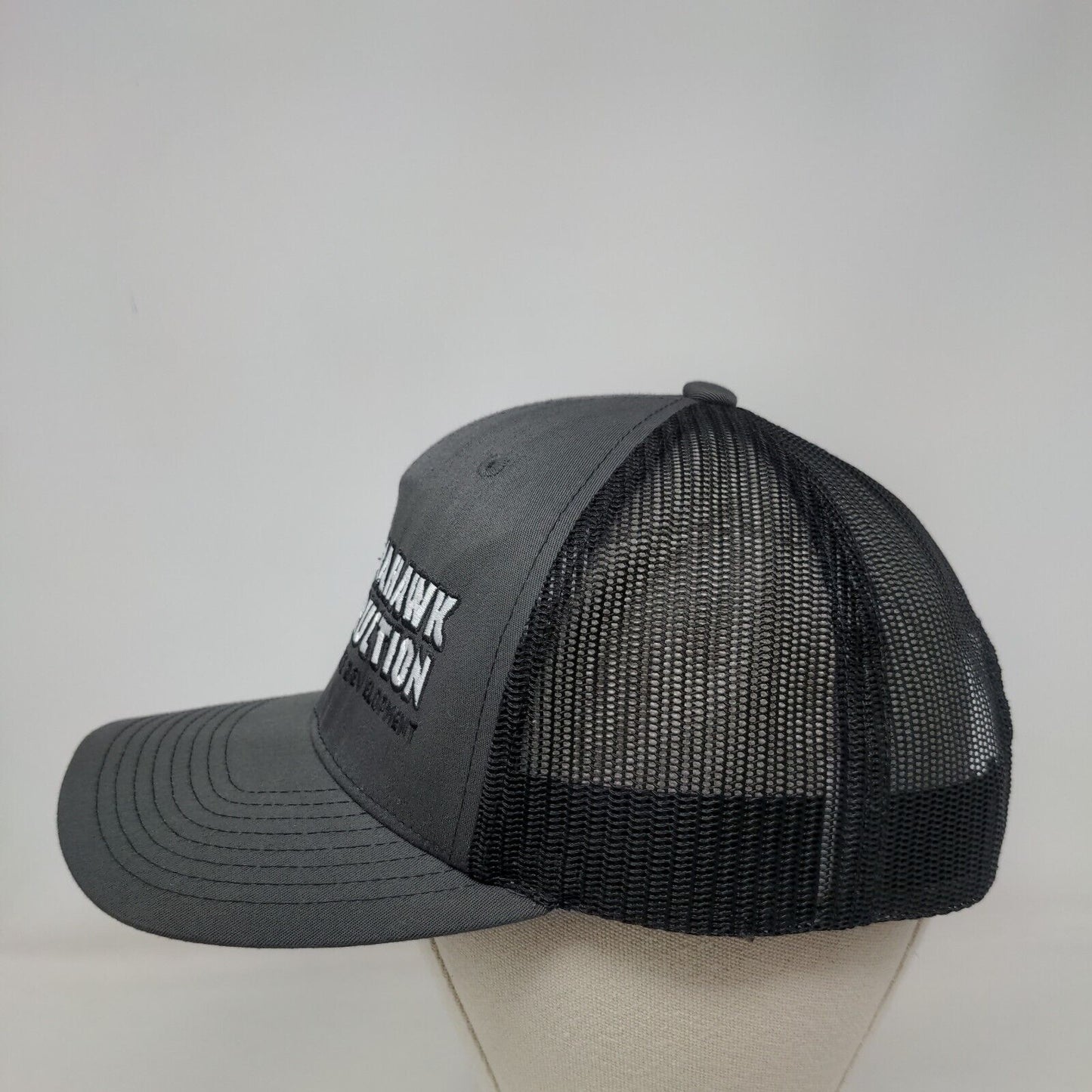 Tomahawk Construction Excavation & Site Development Trucker Hat Gray One Size