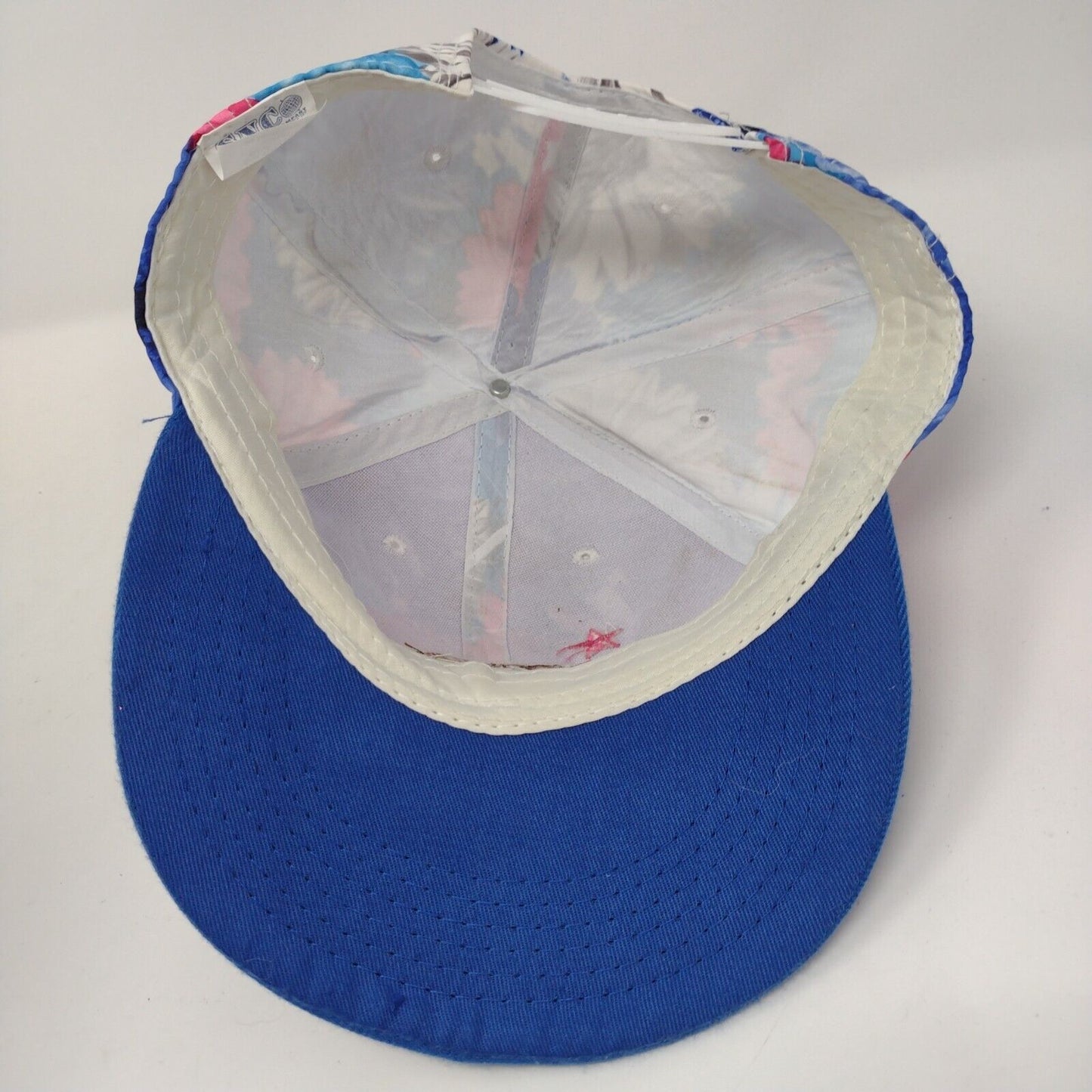California Republic Bear Snapback Hat Multicolor OSFA Floral Hawaiian