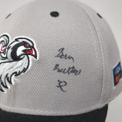 Idaho Falls Chukars Strapback Hat Grayt OSFA Embroidered Logo Autographed