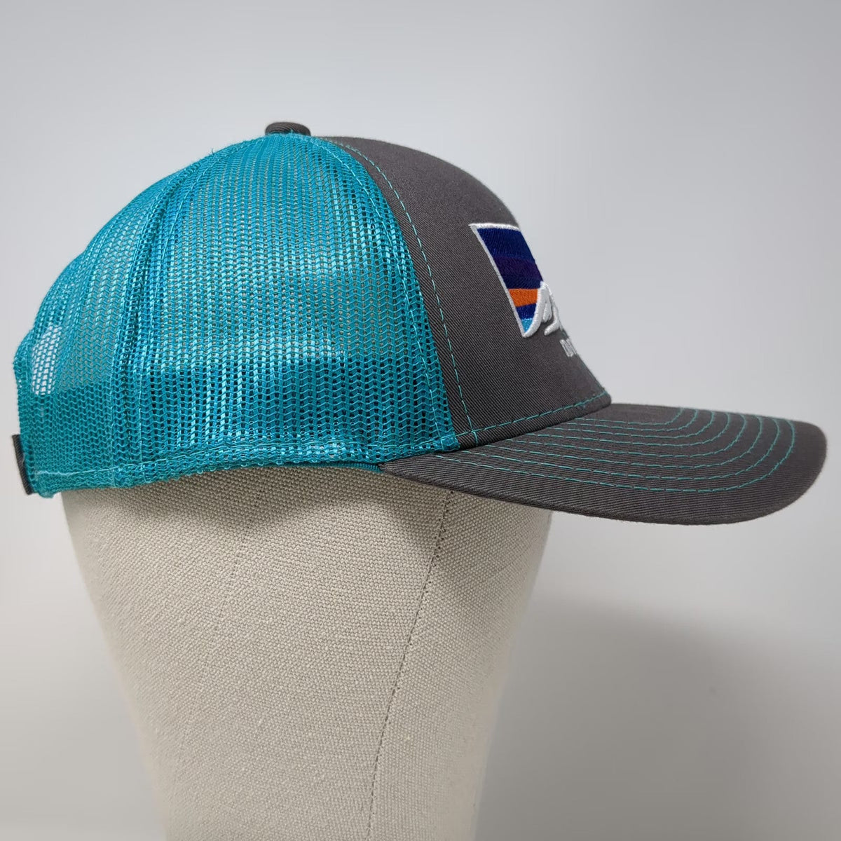 Outdoor Cap Baseball Gray Green One Size Trucker Snapback Montana Mountain Hat