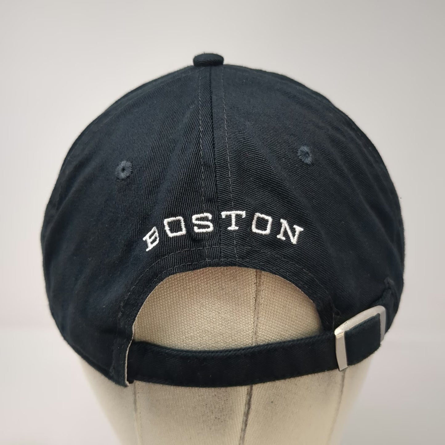 Boston Bruins NHL Fanatics Black Hat One Size Embroidered Logo Adjustable Cap