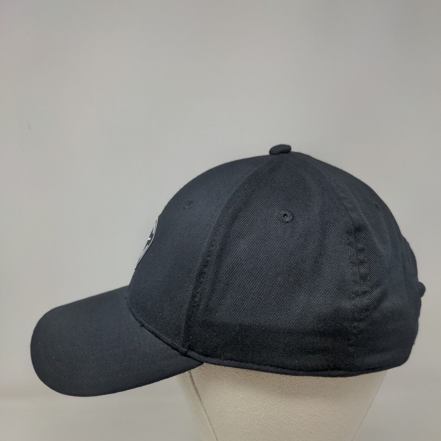 Made 79 Snapback Hat Black OSFA Adjustable 6 Panel Vent Holes TaylorMade