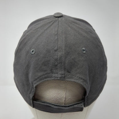 Acuity Strapback Hat Gray One Size Adjustable Embroidered Cap America