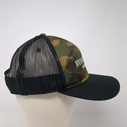 Dying Breed Snapback Trucker Hat Multi One Size Mesh Back Camouflage