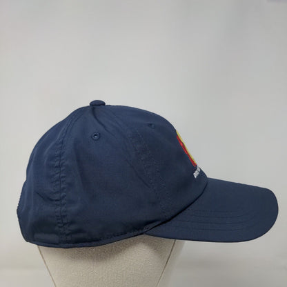 Drive Chip & Putt Volunteer Strapback Hat Blue One Size Adjustable Embroidered