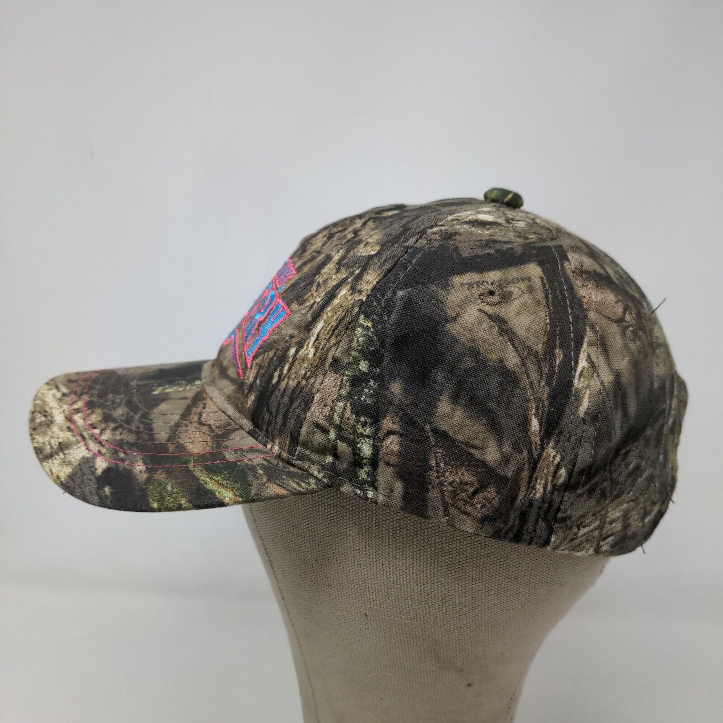 Mossy Oak Women's Strapback Camo Hat Adjustable Embroidered Country Logo