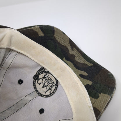 CAL Ranch Stores Strapback Hat Camo One Size Adjustable Embroidered