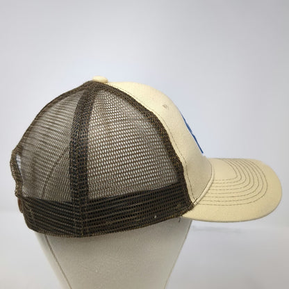 Trucker Hat Brown OSFM CAL Ranch Federal Ammunition Snapback Mesh Patch US Flag