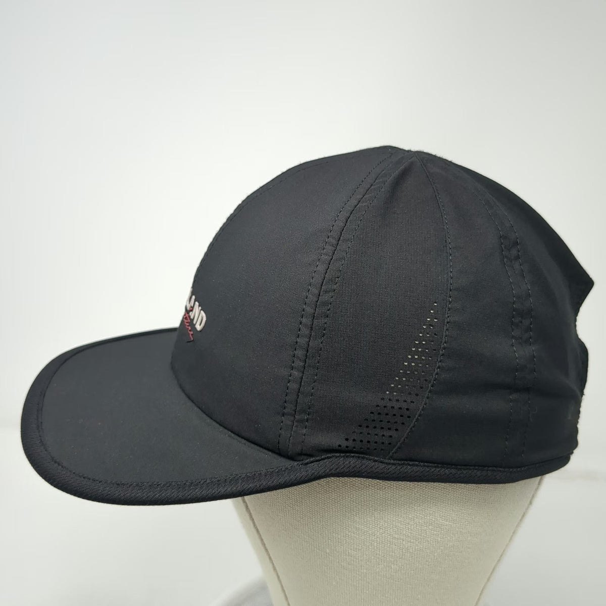 Kirkland Signature Baseball Cap Black One Size Strapback Logo Performance Hat