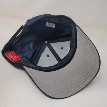 American Needle Men's Strapback Hat Blue US Open Championships Embroidered Logo