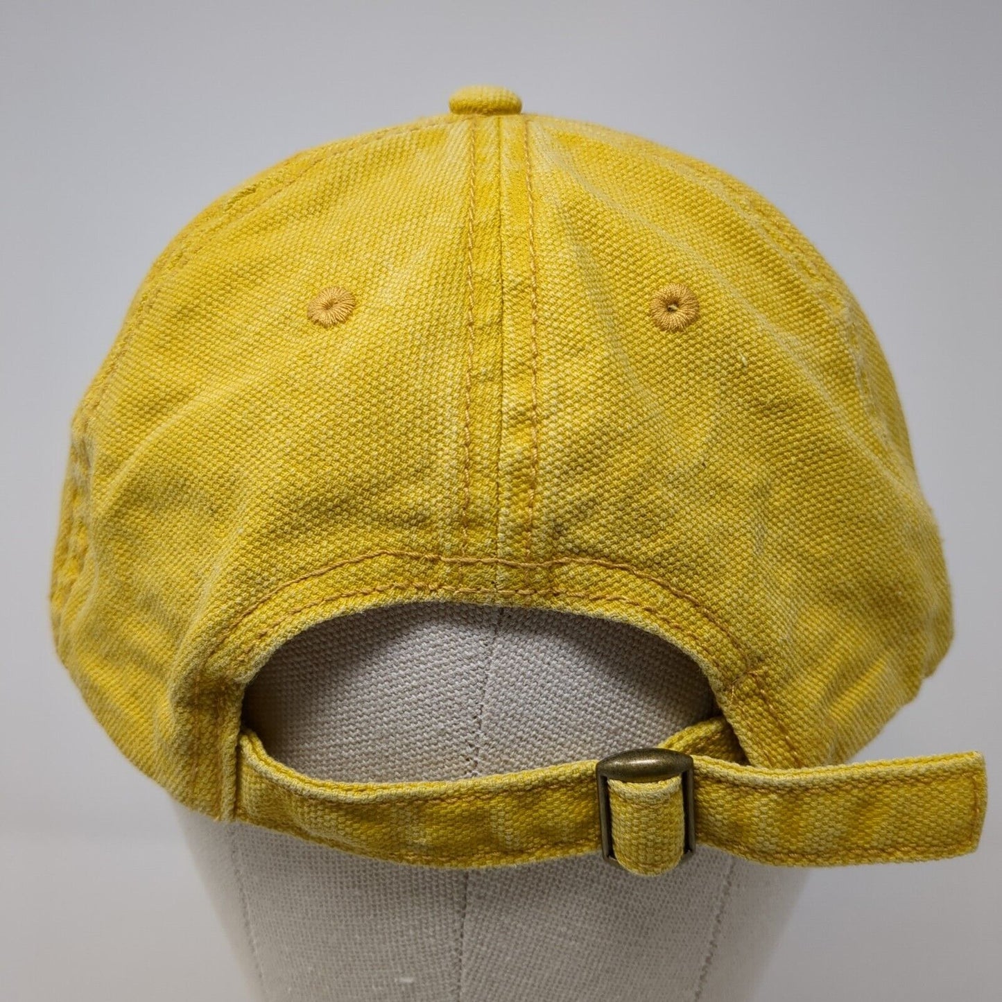 Bee Kind Slideback Hat Yellow OSFM Adjustable Embroidered 6 Panel