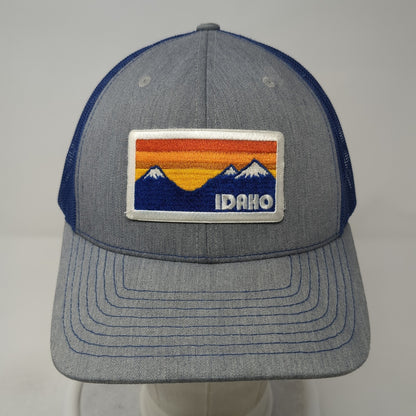 Idaho Snapback Trucker Hat Multicolor One Size Adjustable Mesh Back Richardson