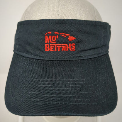Port & Company Visor Black One Size Mo' Bettahs Hawaiian Islands Embroidered hat