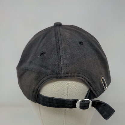 Boy Bye Slideback Hat Black One Size Adjustable Embroidered 6 Panel