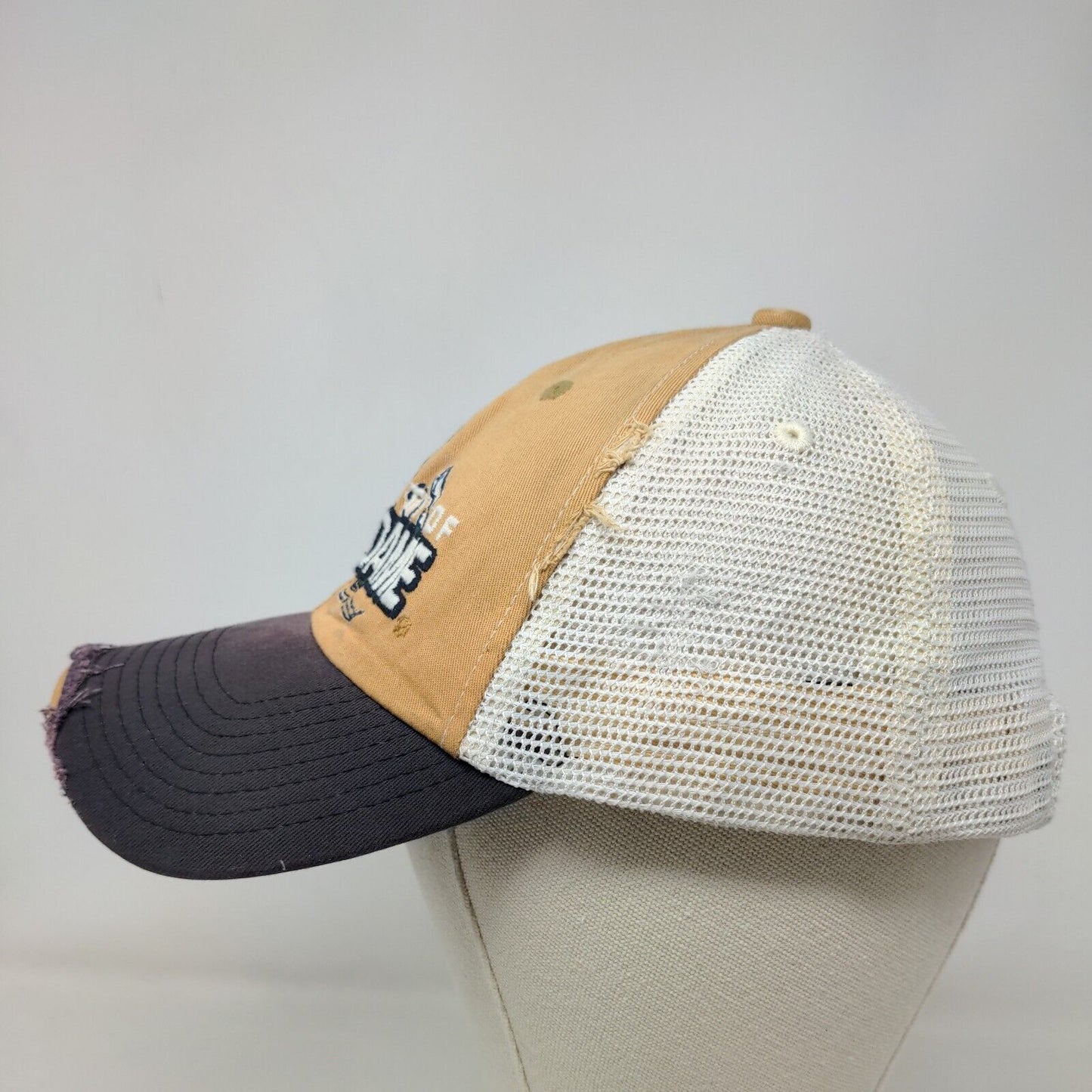 Top of the World Mens Snapback Hat Multicolor Notre Dame Fighting Irish Distress