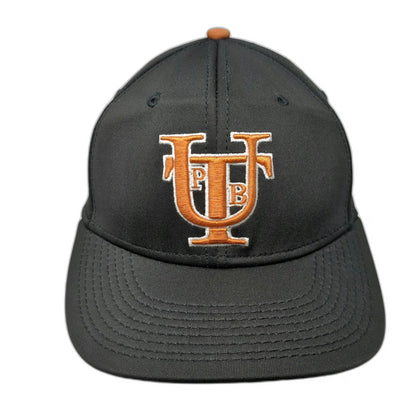 The Game Baseball Cap Black 7 Fitted UTPB University Pro Hat University of Texas