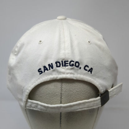 Stars & Stripes San Diego Hat White One Size Baseball Cap Blue Red Slideback