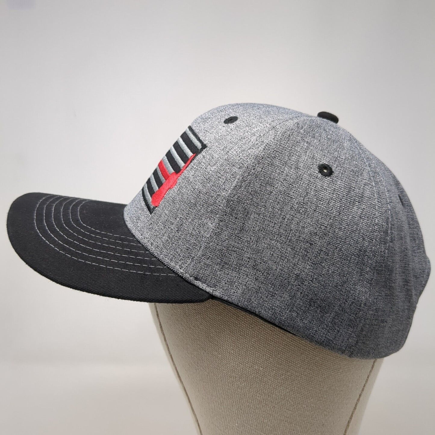 Axe American Flag Strapback Hat Gray One Size Adjustable Patriotic Arcadian