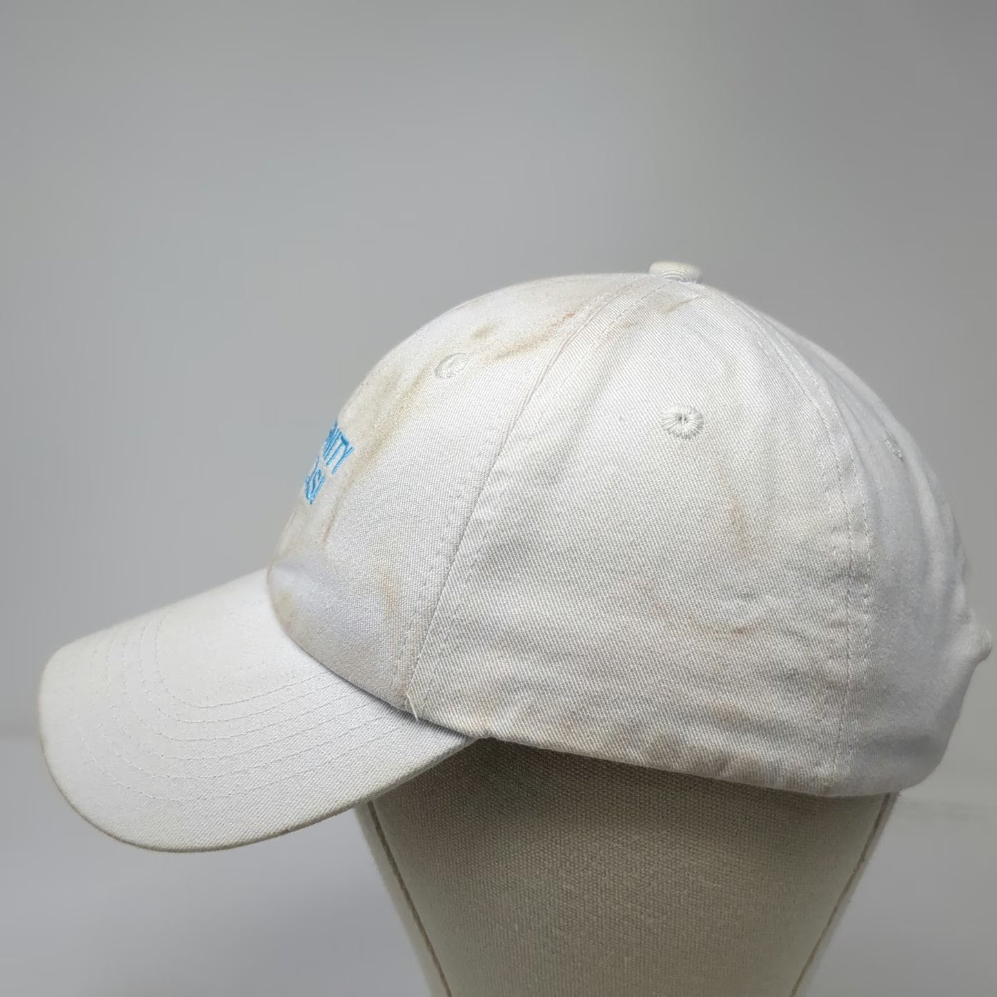Danny Duncan Virginity Rocas Baseball Cap White One Size Slideback Hat Cotton