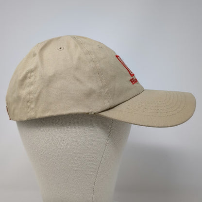 Hornady Baseball Cap Beige One Size Embroidered Logo Slideback Ammo Gun Hat