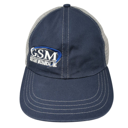 GSM Gem State Mechanical Strapback Trucker Hat Multi OS Adjustable Unionwear