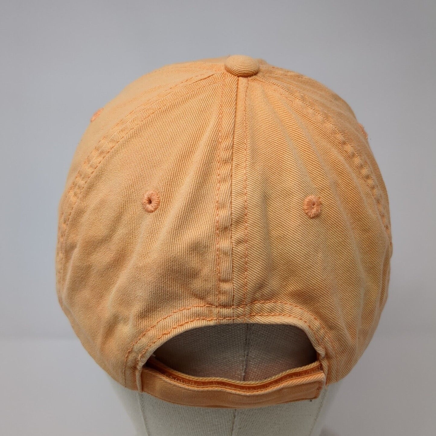 Yankee Fork Gold Dredge Bonanza Idaho Strapback Hat Orange Adjustable 6 Panel
