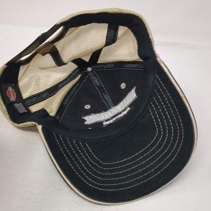 Harley-Davidson Trucker Hat Black One Size Mesh Snapback Bar & Shield Logo
