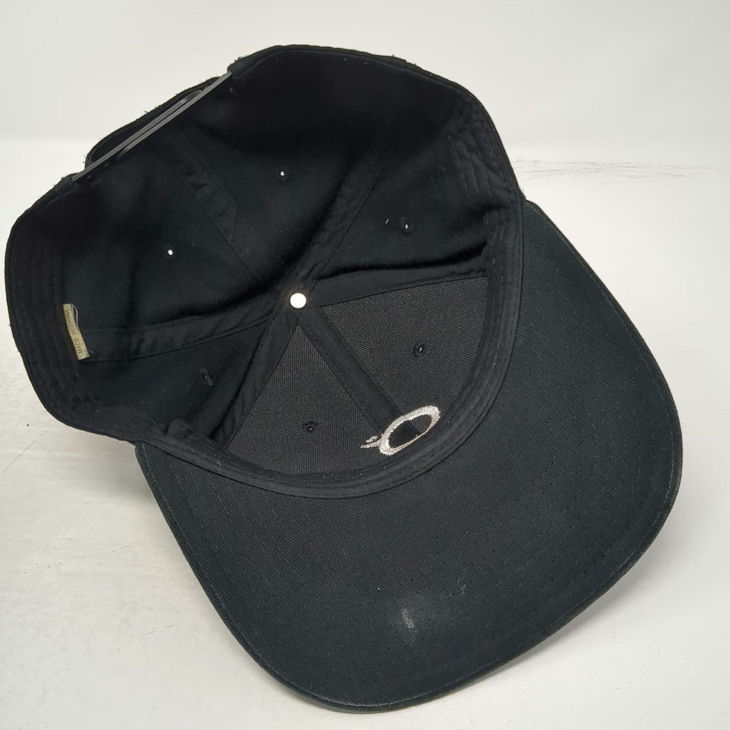 Gurkha Cigars Snapback Hat Black One Size Embroidered Cigar Warning Side Patch