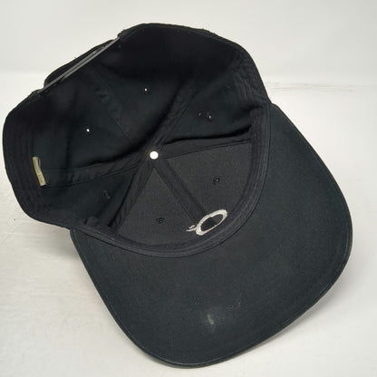 Gurkha Cigars Snapback Hat Black One Size Embroidered Cigar Warning Side Patch