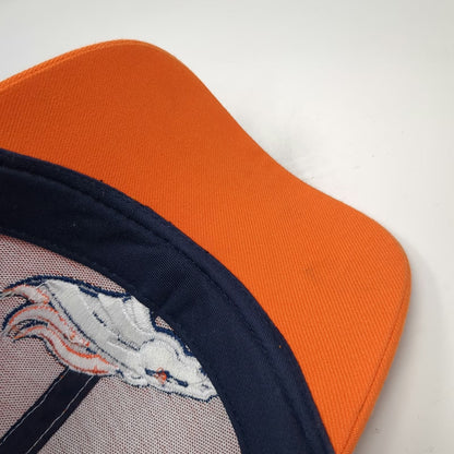Fan Favorite Denver Broncos Baseball Cap Orange Blue One Size Embroidered Hat