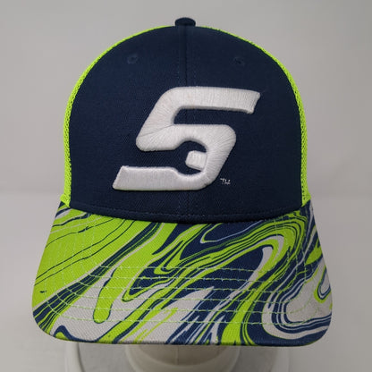 Snap-On Snapback Trucker Hat Multicolor One Size Adjustable Mesh Back 6 Panel