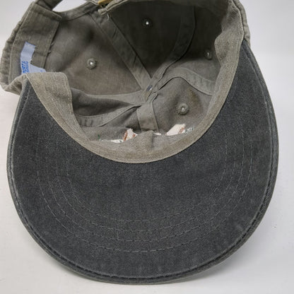 Port & Company Baseball Cap Gray Black One Size Idaho Master Naturalist Bird Hat