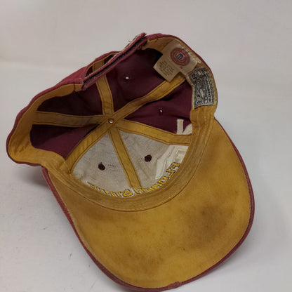 Drew Pearson Men's Strapback Hat Red Size OSFA Florida State Seminoles Logo
