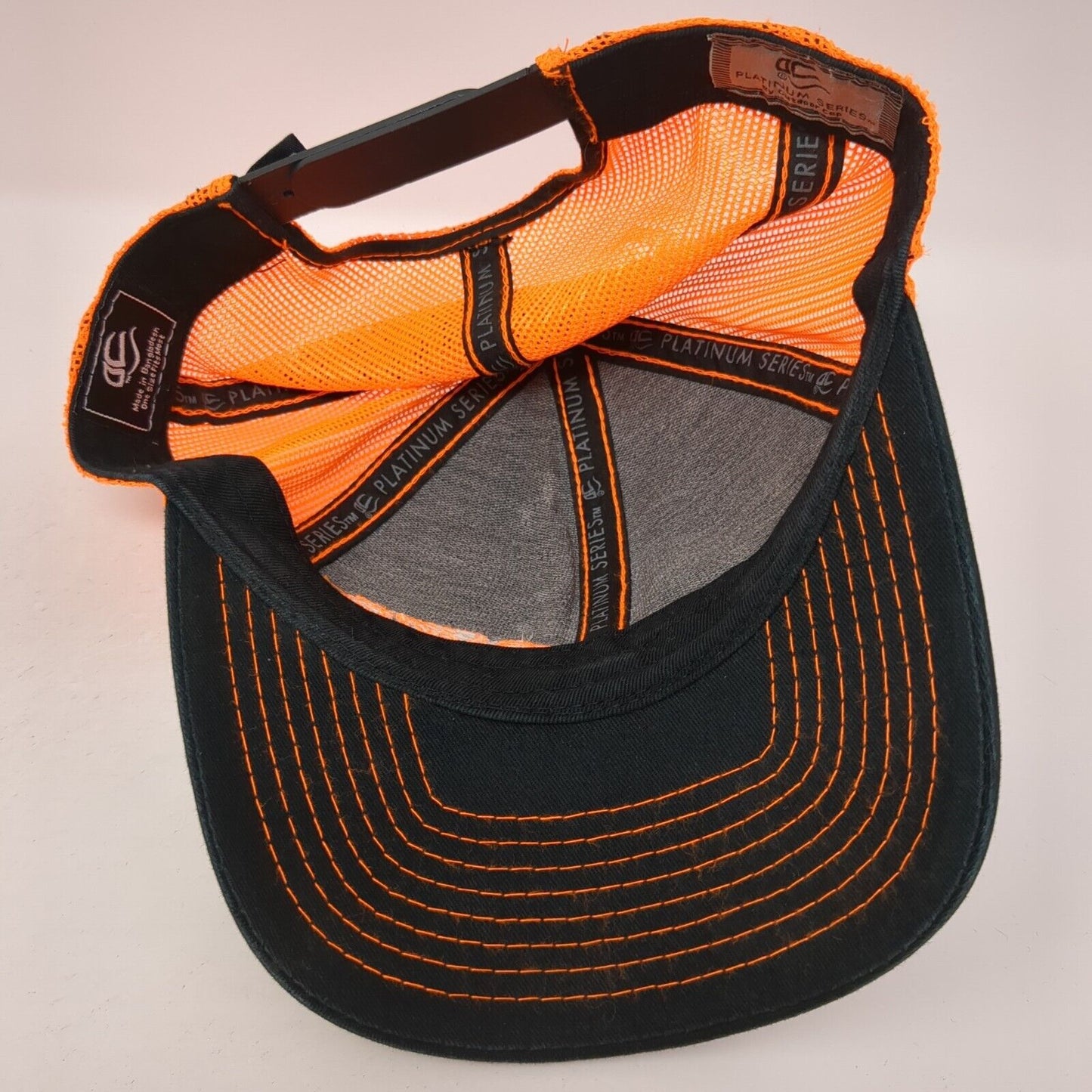 Stover Snapback Mesh Back Trucker Hat Multicolor One Size Adjustable