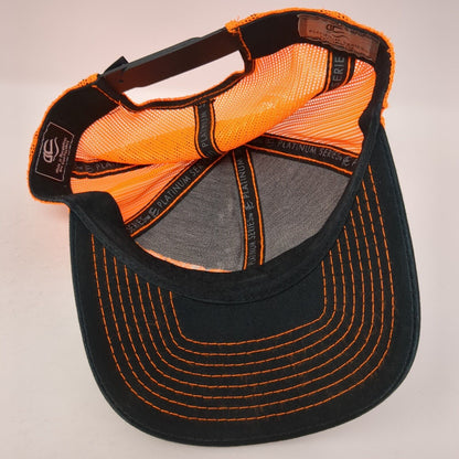 Stover Snapback Mesh Back Trucker Hat Multicolor One Size Adjustable