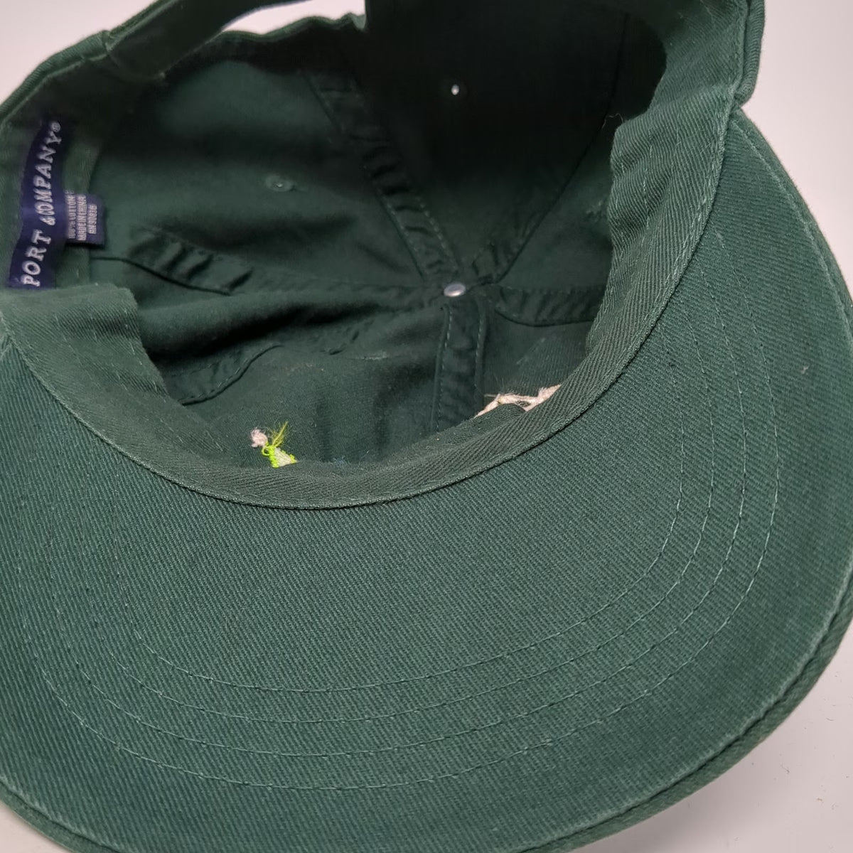 Port & Company Baseball Cap Green One Size Snowbird Ski Resort Strapback Hat