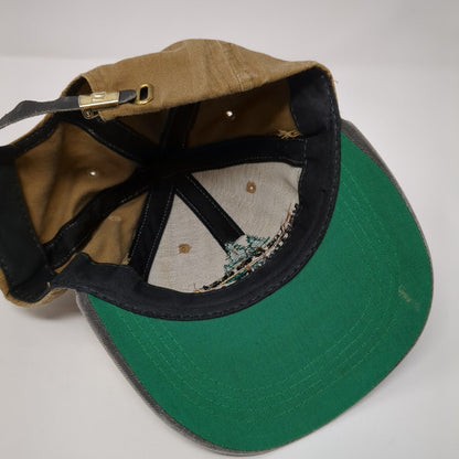 Lake of The Woods Northwest Angle Resort Slideback Hat Brown OS Adjustable