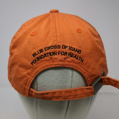 Port Authority Baseball Cap Orange One Size 2005 Barber to Boise YMCA Run Hat