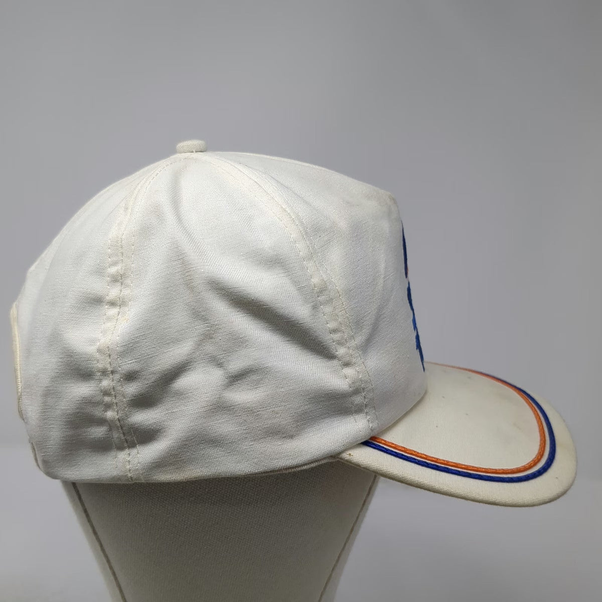 Innovative Products 5 Panel White Blue Orange Star Tours Disney Hat Vintage