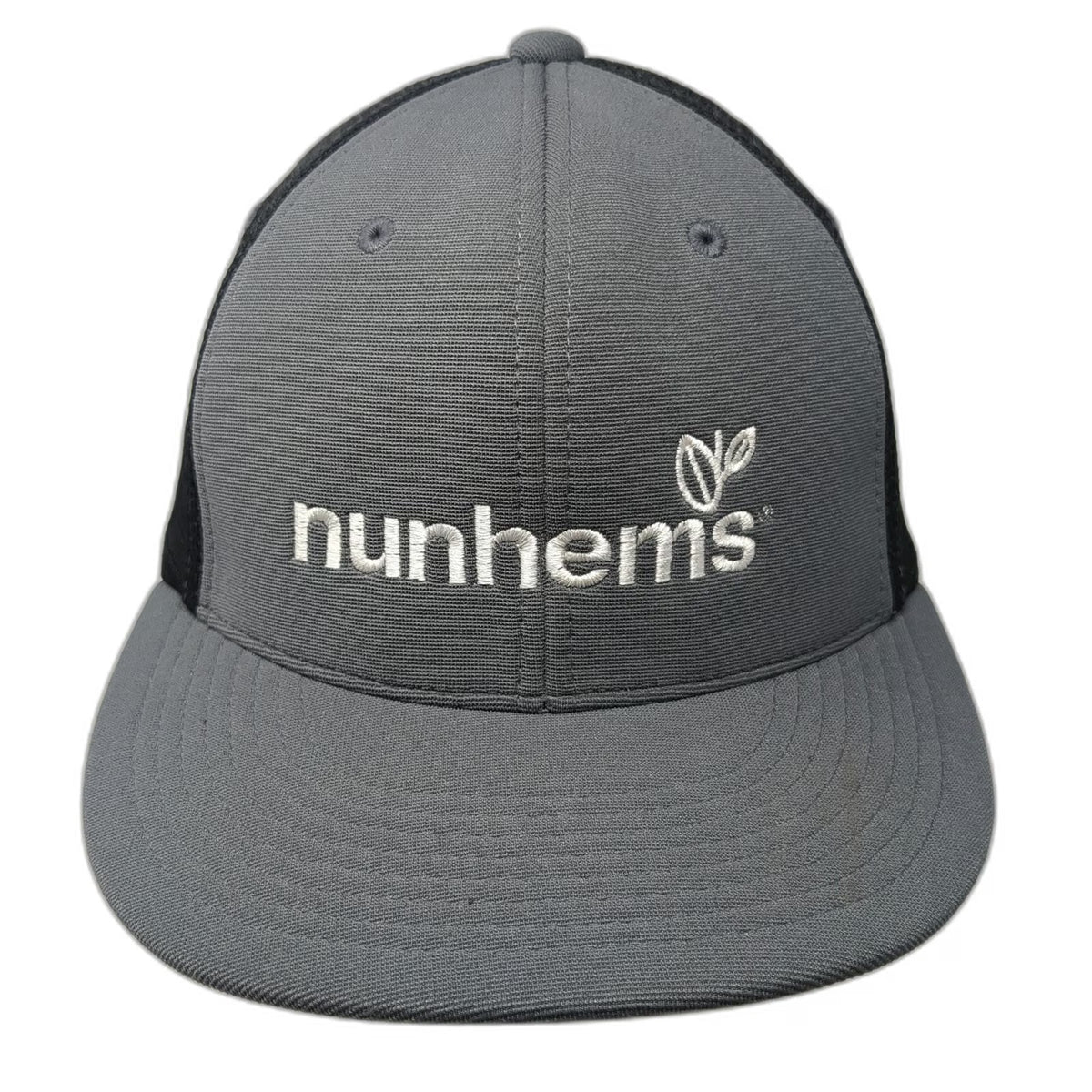 Pacific Headwear Baseball Cap Gray XL Nunhems BASF We Create Chemistry Mesh Hat