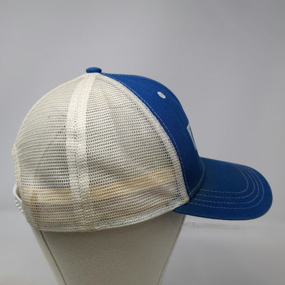 RTIC Trucker Hat Blue White One Size Mesh Back Snapback Logo Adjustable Outdoors