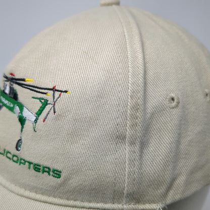 Accent Marketing Baseball Cap Beige One Size Evergreen Helicopters Strapback Hat
