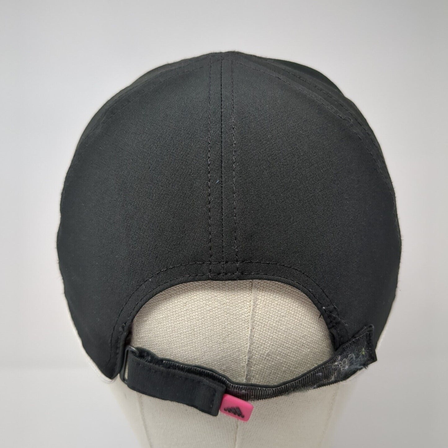 Adidas Adizero Strapback Hat Black One Size Adjustable Embroidered Breathable