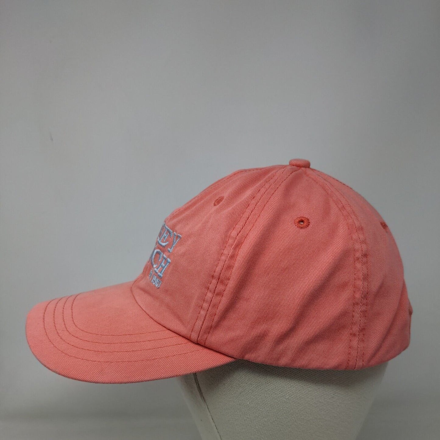 Josey Ranch Slideback Hat Pink OSFA Adjustable Embroidered 6 Panel