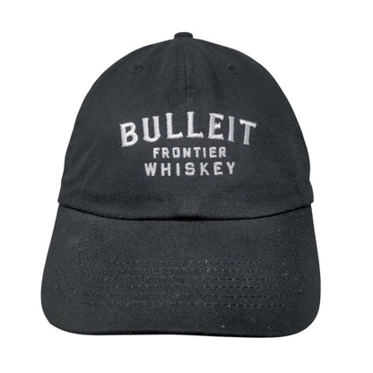 Bulleit Frontier Whiskey Slideback Hat Black One Size Embroidered