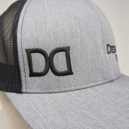 Diesel Depot Unbranded Trucker Hat Gray One Size Adjustable The Classics Yupoong